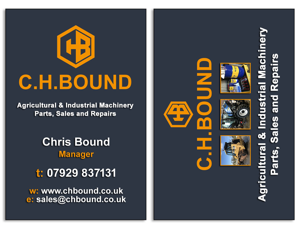 C H Bound Business Cards