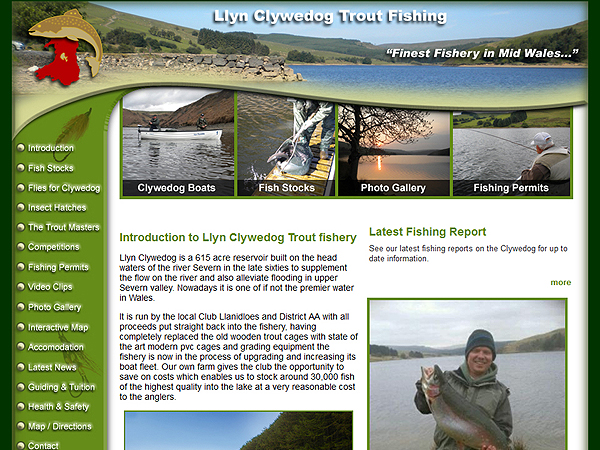 Clywedog Trout Fishing - Llanidloes and District Angling Association